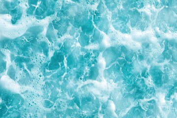 Obraz premium A close-up of foamy water, great for use in images about nature, textures or abstract concepts