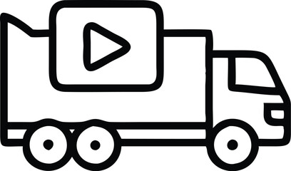 Minimalist icon, winter jacket, hooded coat, simple black and white illustration, outline drawing, zipper detail, sporty outerwear, fashion sketch, clean lines, stylized clothing design, vector graphi