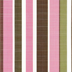 think pink stripes with thin brown and white and green alternating thin stripes