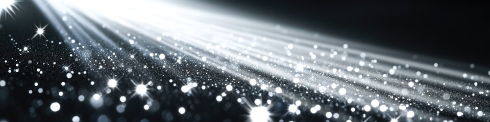 Black and white photograph of a shower head