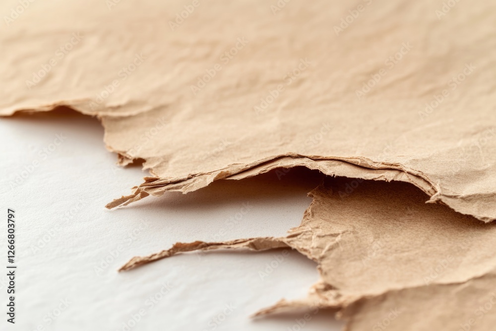 Poster a close-up shot of a piece of paper on a table, perfect for use in illustrations and designs where a
