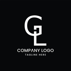 Initial Letter GL logo Design Outstanding Creative Modern Symbol  Sign