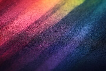 A vibrant and colorful close-up of a rainbow-colored background, perfect for use in graphic design, digital art or as a visual element