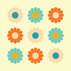 seamless pattern with flowers
