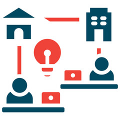 Telecommunicating Icon