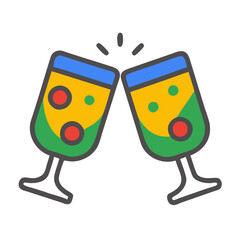 Fototapeta premium Toast illustration
