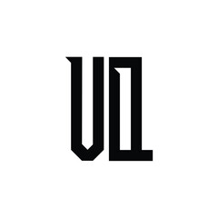 VQ monogram logo design letter text name symbol monochrome logotype alphabet character simple logo