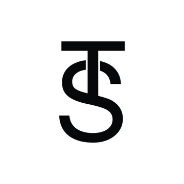 Initial Letter TS logo Design Outstanding Creative Modern Symbol  Sign