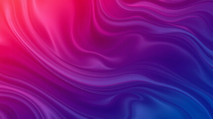 Fototapeta premium Luminous gradient waves, blending vibrant colors in a seamless flow
