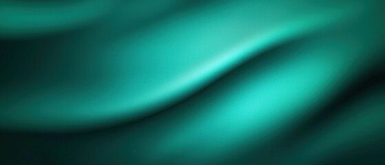 Obraz premium Teal fabric folds, abstract background