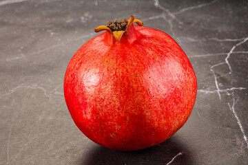 Ripe sweet juicy pomegranate fruit