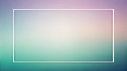 Abstract Pastel Background with Subtle Gradient and Simple White Frame Ideal for Presentation, Invitation, or Advertisement