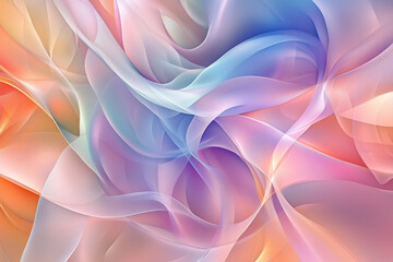 Colorful Abstract Wavy Pattern. Colorful abstract wavy pattern in soft pastels, perfect for artistic designs and backgrounds.