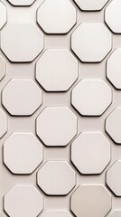 Elegant Metallic silver geometric shapes forming a clean modern pattern ideal for high tech branding or sleek advertisements 