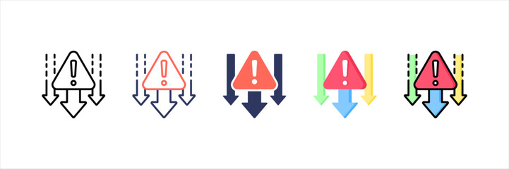 Error Multistyle Icon Set