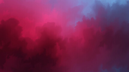 Naklejka premium Abstract magenta and blue watercolor nebula for unique backgrounds