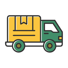 delivery truck illustration