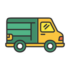 cargo van illustration