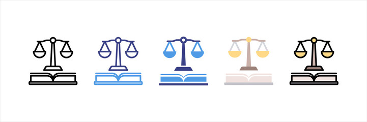 Constitution Multistyle Icon Set