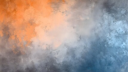 Obraz premium Abstract Gradient Background with Orange and Blue Tones for Design