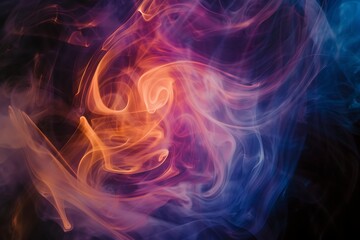 abstract watercolor background with clouds