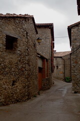 narrow street in the old town