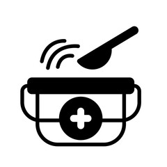 Steaming Icon - Minimalist Simple Icon