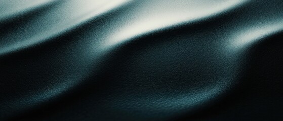 Deep Teal Fabric Texture