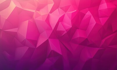 Abstract geometric background in vibrant pink and purple tones with 3D effect