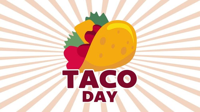 Happy National Taco Day with delicious tacos
