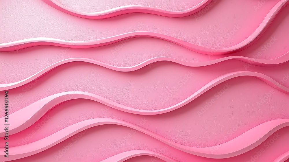 Poster pink wavy abstract background texture design