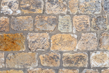 old red brick wall background