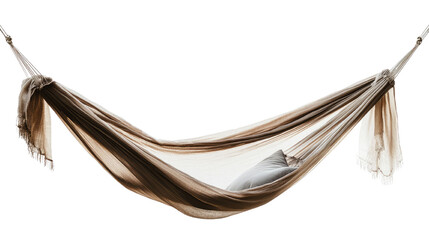  Hammock on transparent on white background