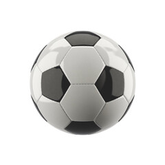 Obraz premium A classic soccer ball on transparent background
