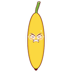 banana hurt face cartoon cute