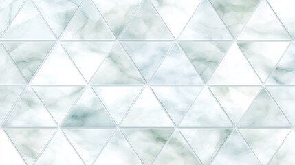 Fototapeta premium Abstract Geometric Marble Texture Soft Green Tones. AI Generated