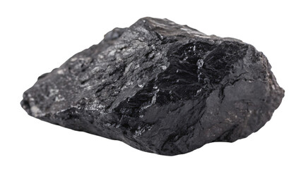 Obraz premium coal isolated on white background