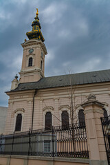 Obraz premium Orthodox cathedral in Novi Sad