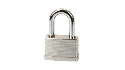 Naklejka premium padlock isolated on white background