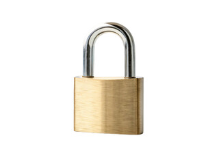 Naklejka premium padlock isolated on white background