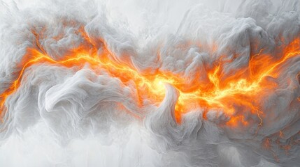 Intense Storm Clouds in Overhead View
