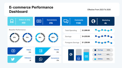 business man analyzing financial report on screen of computer, finance analytics of company performance