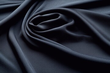 Obraz premium Discovering the Elegance of Silk in Cosmetology With a Plain Backdrop for Enhanced Artistry