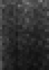 Abstract Monochrome Pixel Pattern: A captivating and minimalist design featuring a dynamic arrangement of pixelated squares in shades of grey.