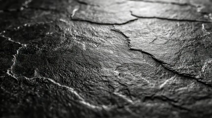 Close up of slate texture. Dark stone background for a product shot or backdrop