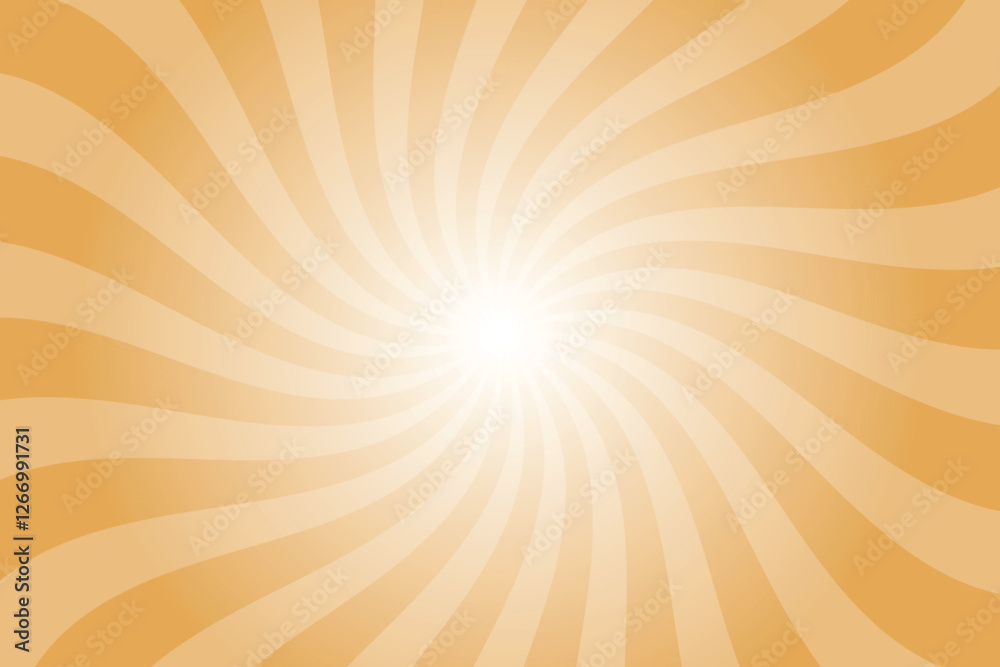 Poster abstract orange background with rays retro starburst rays. indian sunset orange sunburst background 