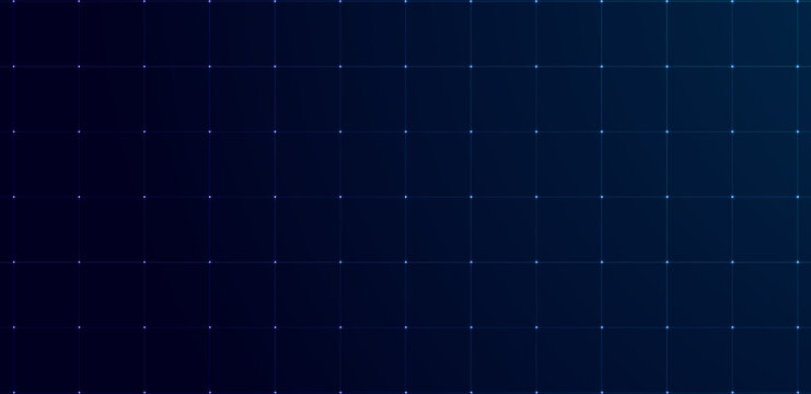 Digital hud grid futuristic technology overlay blue background. vector editable	
