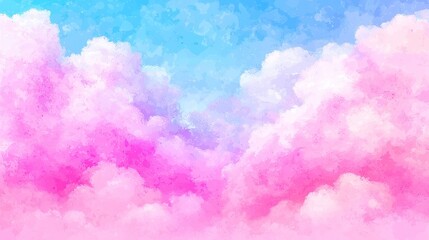 Fototapeta premium Vibrant watercolor pixel pattern, showcasing a blend of soft hues and textured layers, creating an organic, artistic backdrop for digital designs and creative projects.