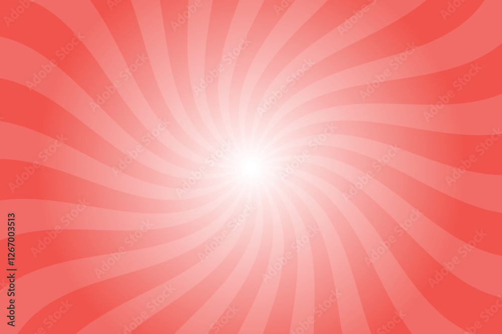 Poster abstract orange background with rays retro starburst rays. orange red sunburst background vector ill