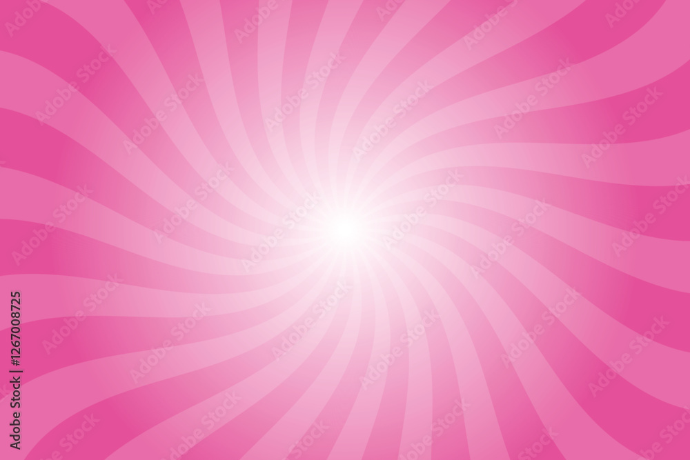 Aufkleber abstract pink background with rays retro starburst rays. raspberry red orange sunburst background ve